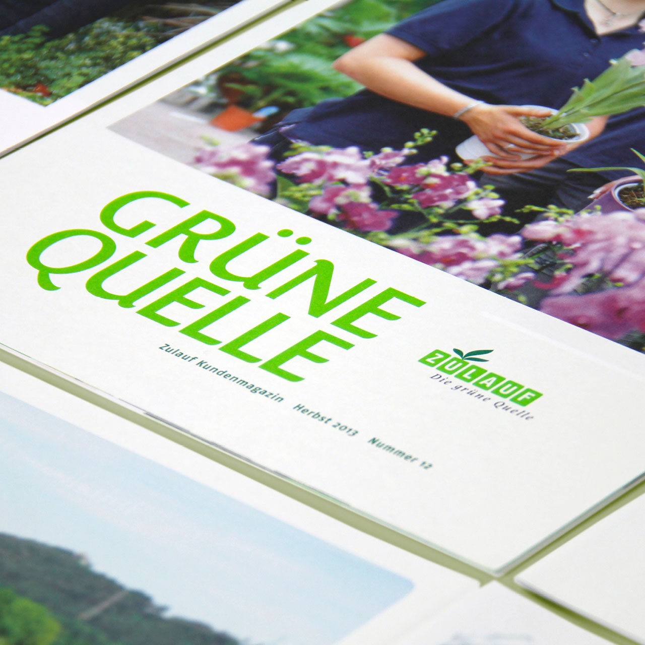 Zulauf AG: Kundenmagazin «Grüne Quelle»