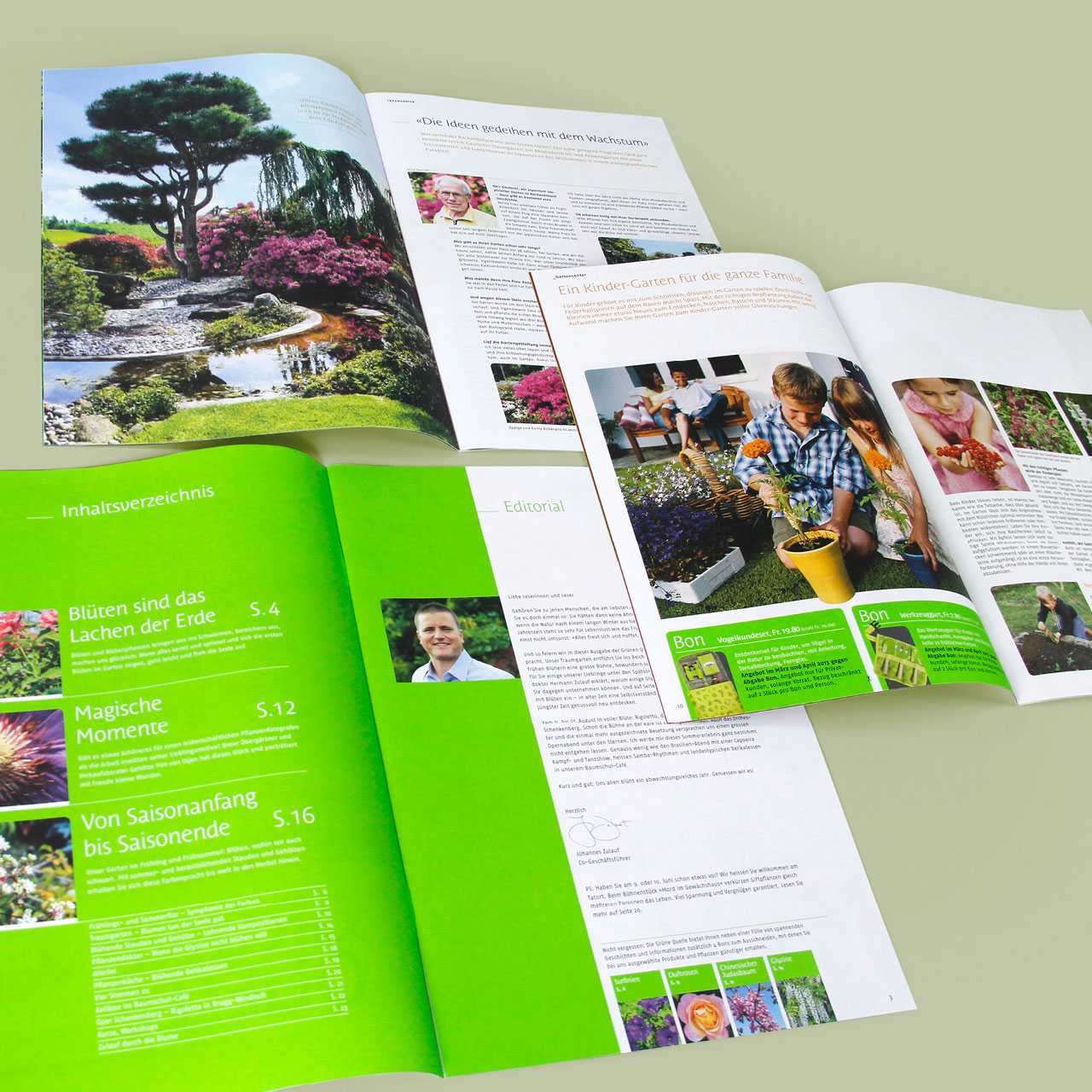 Zulauf AG: Kundenmagazin «Grüne Quelle»